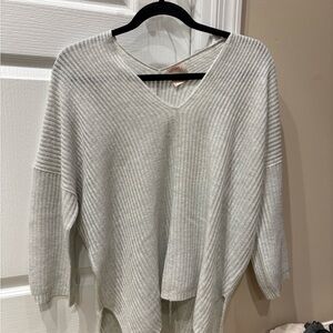 Kerisma Women's V-Neck Sweater - Light Gray